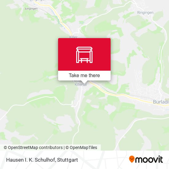 Hausen I. K. Schulhof map