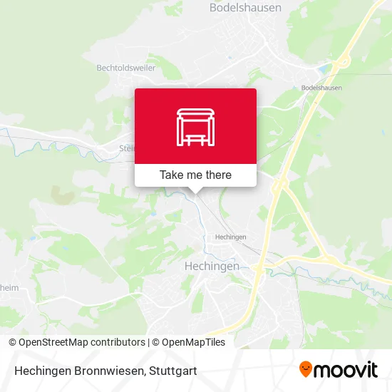Карта Hechingen Bronnwiesen