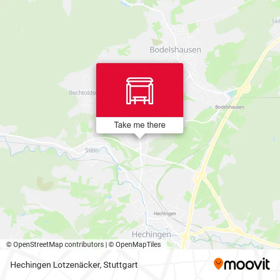 Карта Hechingen Lotzenäcker