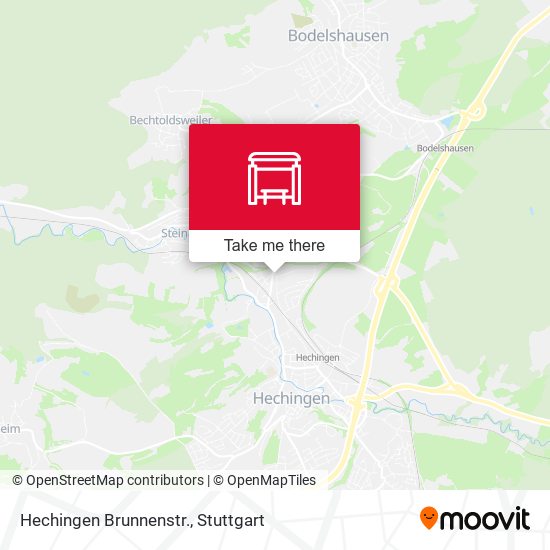 Hechingen Brunnenstr. map