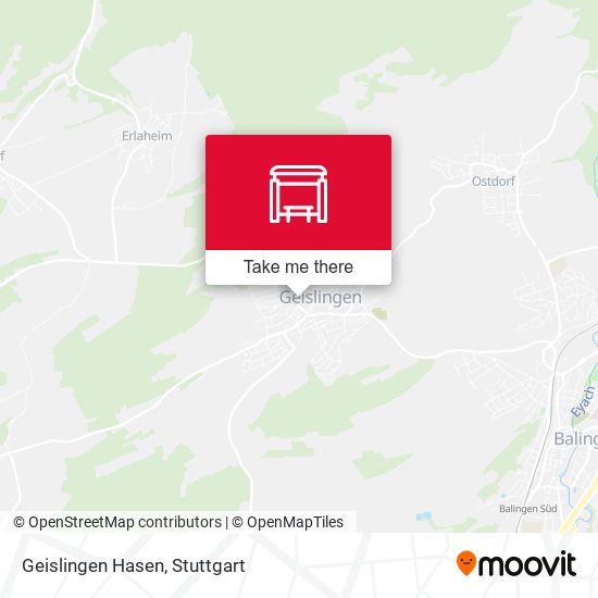 Карта Geislingen Hasen