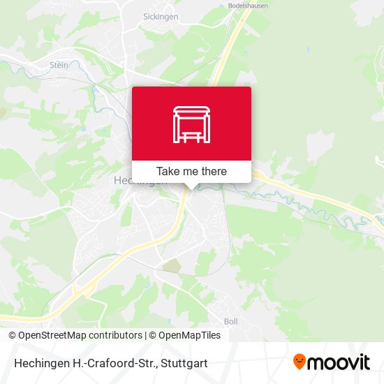 Карта Hechingen H.-Crafoord-Str.