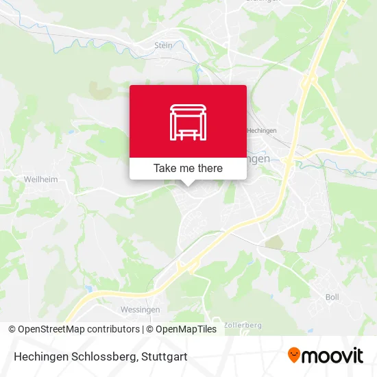 Карта Hechingen Schlossberg