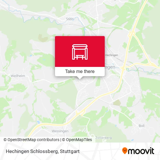 Карта Hechingen Schlossberg
