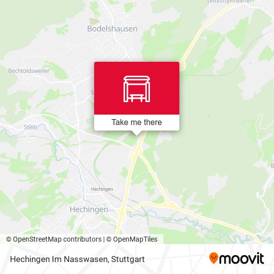 Hechingen Im Nasswasen map