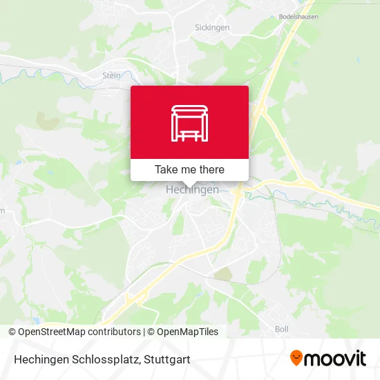 Карта Hechingen Schlossplatz