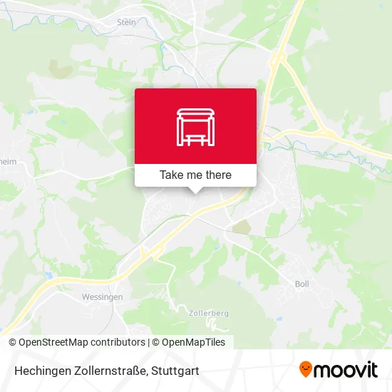 Карта Hechingen Zollernstraße