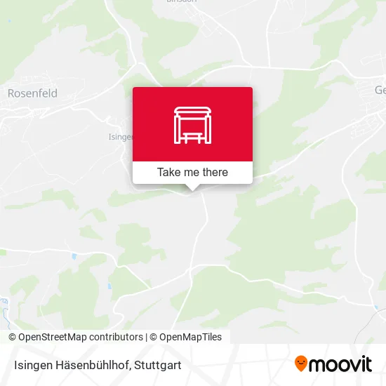 Карта Isingen Häsenbühlhof
