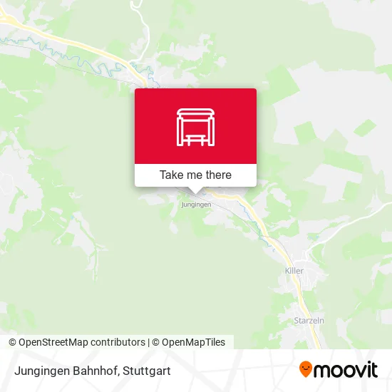 Карта Jungingen Bahnhof