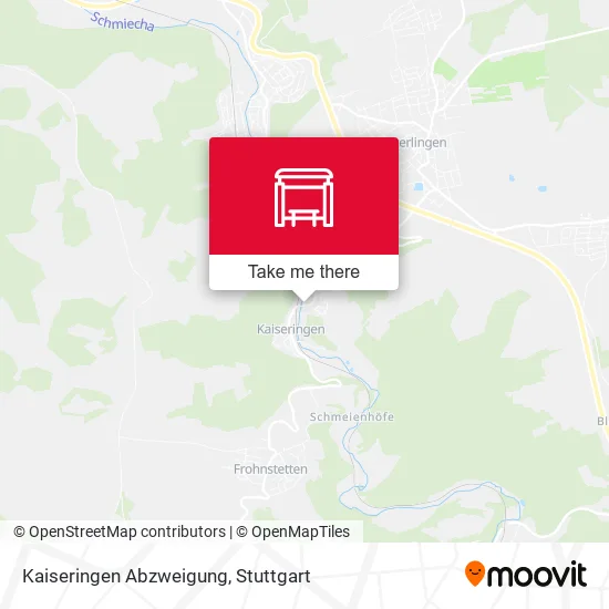 Карта Kaiseringen Abzweigung