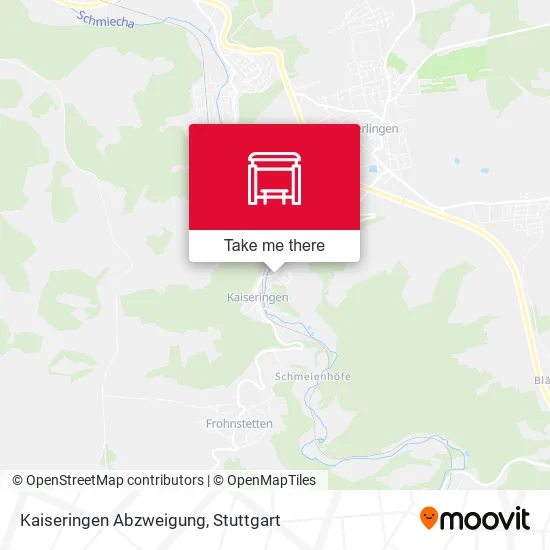 Карта Kaiseringen Abzweigung