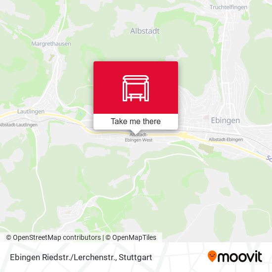 Ebingen Riedstr./Lerchenstr. map