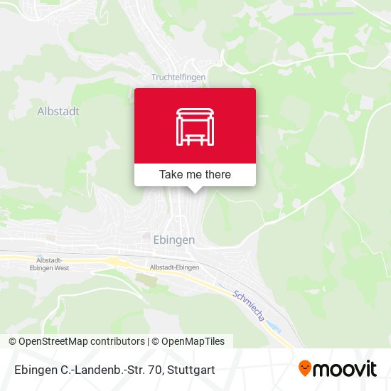Карта Ebingen C.-Landenb.-Str. 70