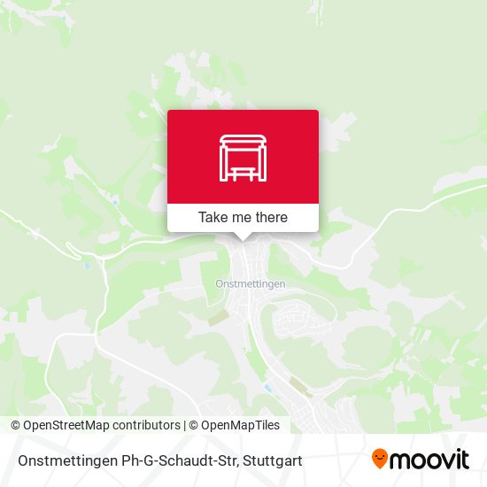 Карта Onstmettingen Ph-G-Schaudt-Str