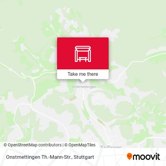 Onstmettingen Th.-Mann-Str. map