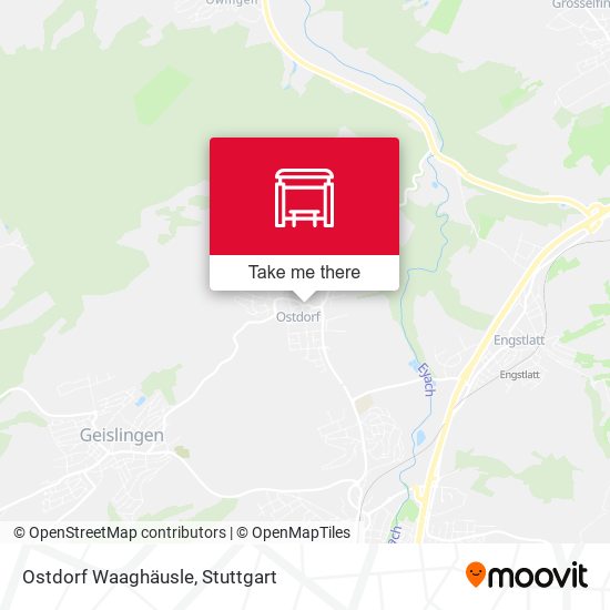 Карта Ostdorf Waaghäusle