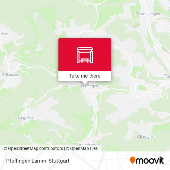 Карта Pfeffingen Lamm