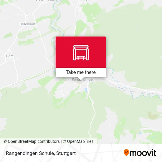Rangendingen Schule map