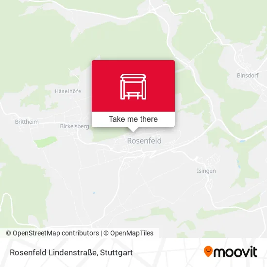 Карта Rosenfeld Lindenstraße
