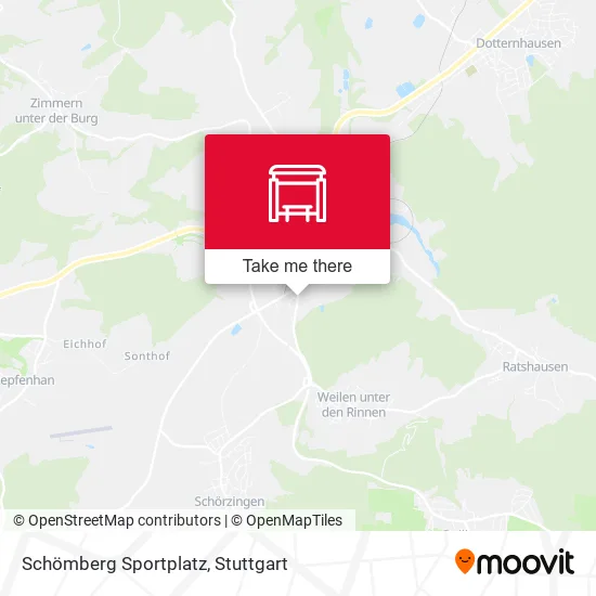 Карта Schömberg Sportplatz