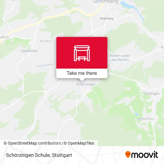 Карта Schörzingen Schule