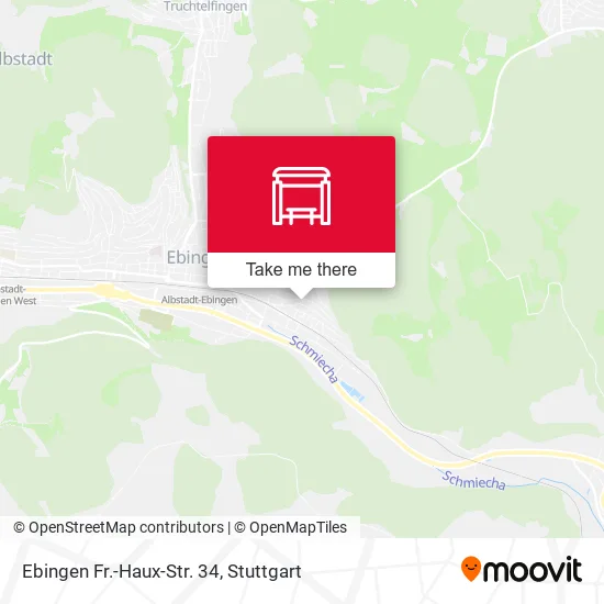 Карта Ebingen Fr.-Haux-Str. 34
