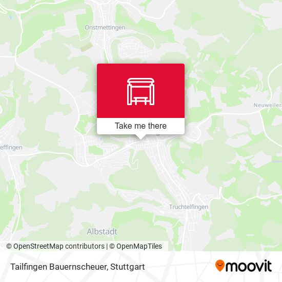 Tailfingen Bauernscheuer map