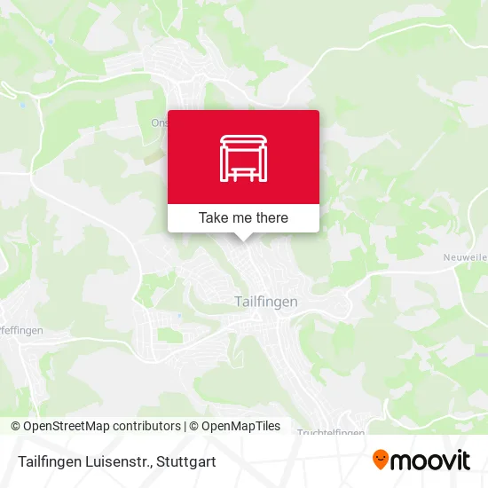 Карта Tailfingen Luisenstr.