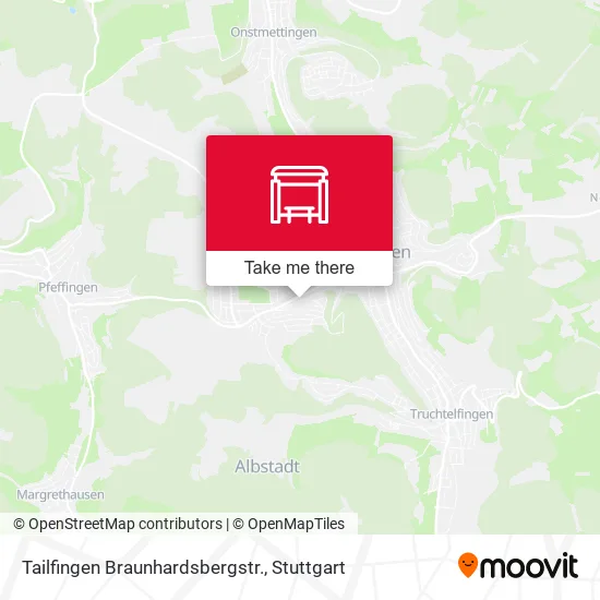 Карта Tailfingen Braunhardsbergstr.