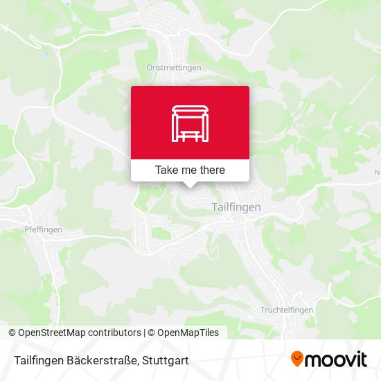 Tailfingen Bäckerstraße map