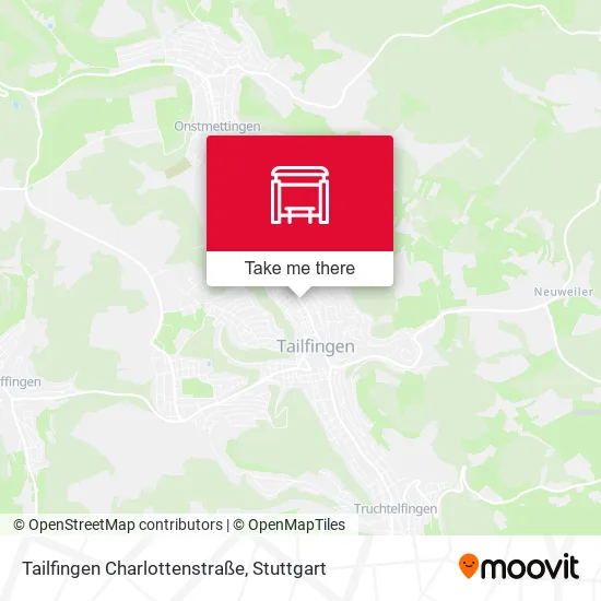 Карта Tailfingen Charlottenstraße