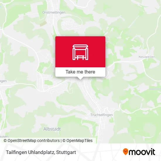 Карта Tailfingen Uhlandplatz