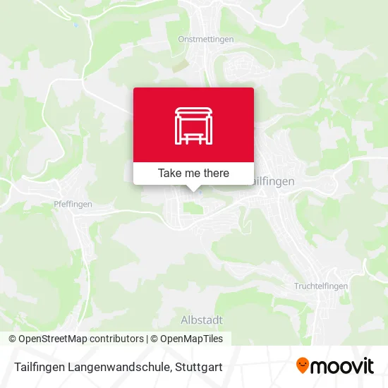Карта Tailfingen Langenwandschule