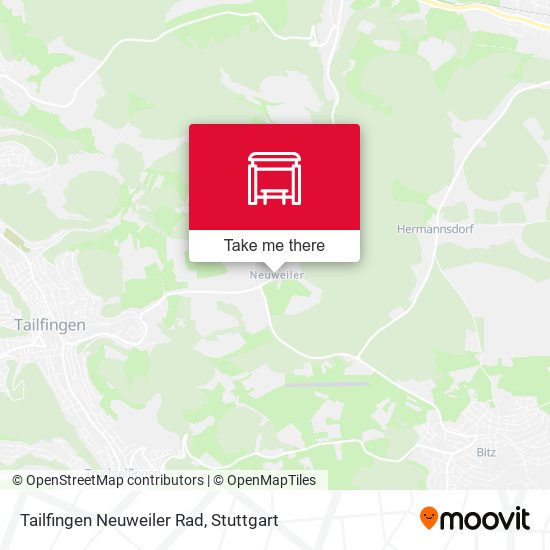Tailfingen Neuweiler Rad map