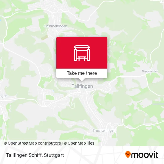 Карта Tailfingen Schiff
