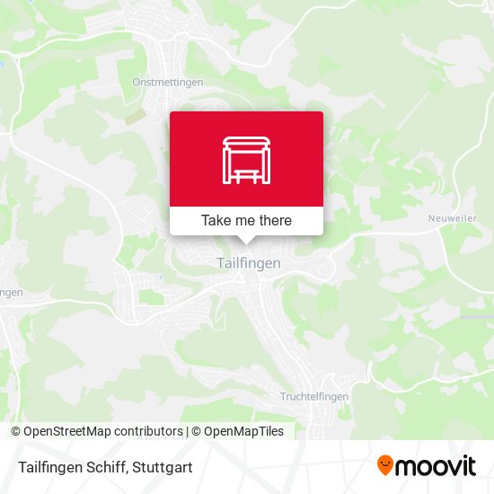 Карта Tailfingen Schiff