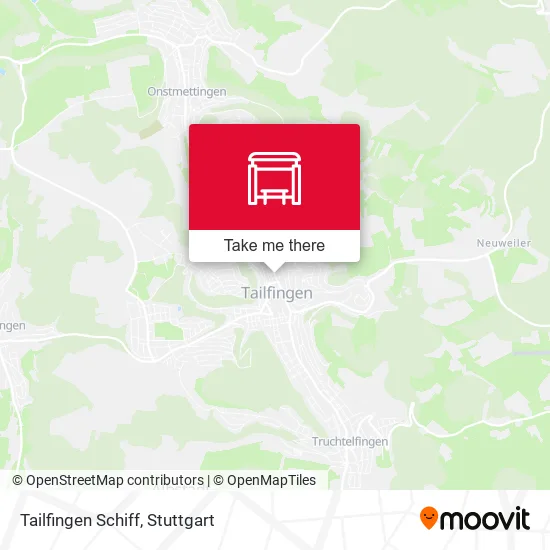 Карта Tailfingen Schiff