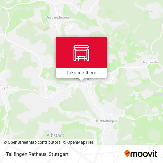 Карта Tailfingen Rathaus