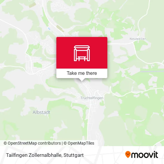 Карта Tailfingen Zollernalbhalle