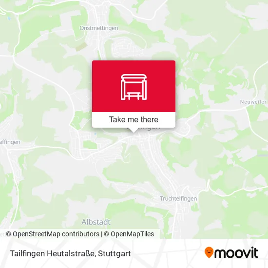 Карта Tailfingen Heutalstraße