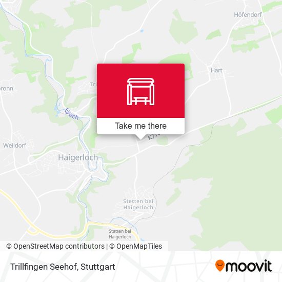 Карта Trillfingen Seehof