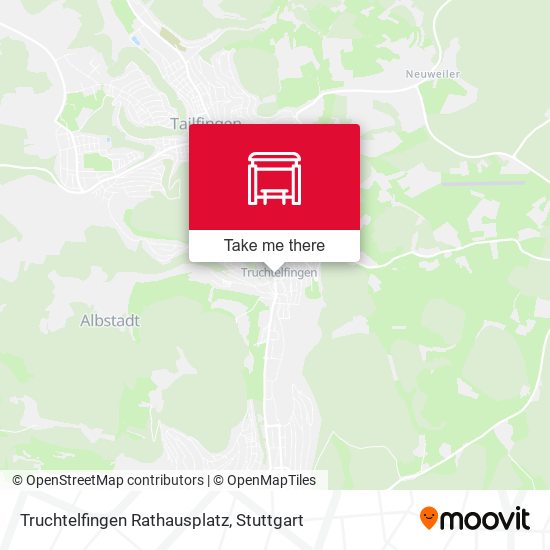 Truchtelfingen Rathausplatz map