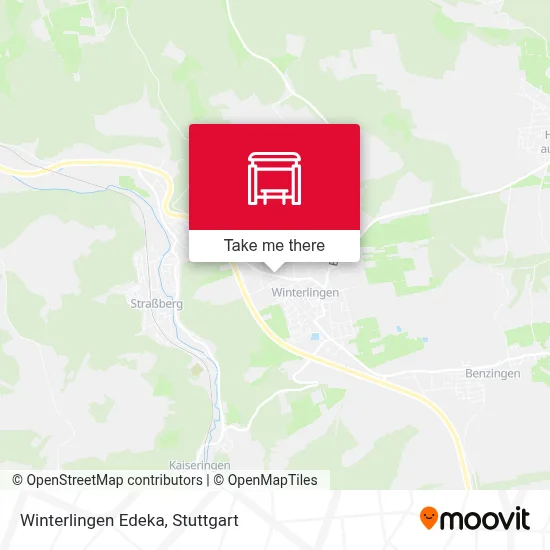 Winterlingen Edeka map