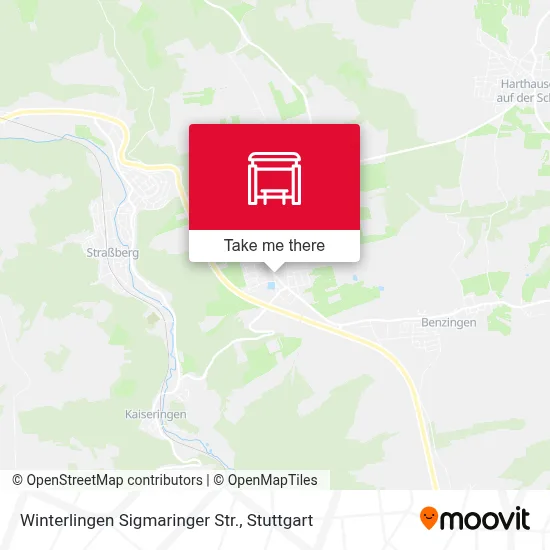 Winterlingen Sigmaringer Str. map