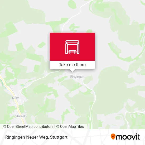Карта Ringingen Neuer Weg