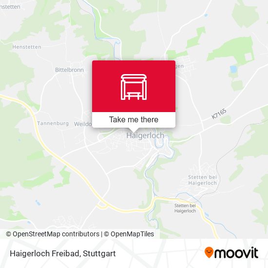 Карта Haigerloch Freibad