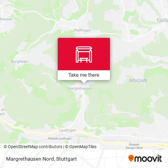 Карта Margrethausen Nord