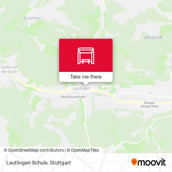 Карта Lautlingen Schule