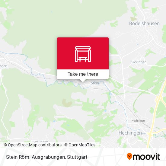 Stein Röm. Ausgrabungen map
