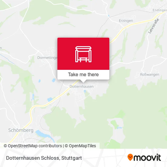 Карта Dotternhausen Schloss